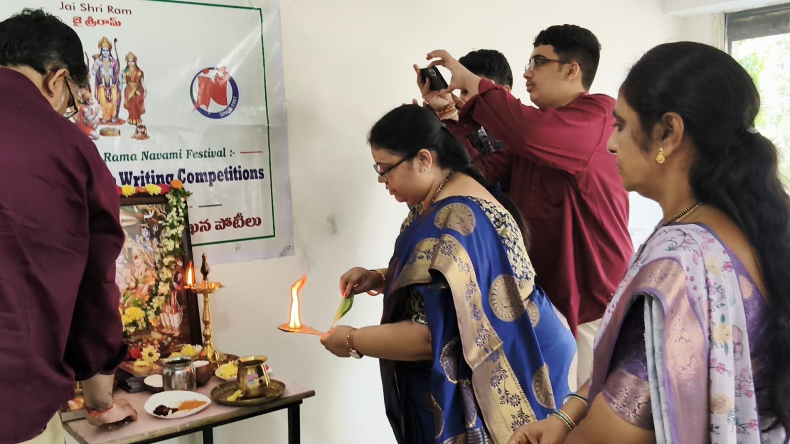Competition Held At Naagarjuna School Mamsoorabad Branch