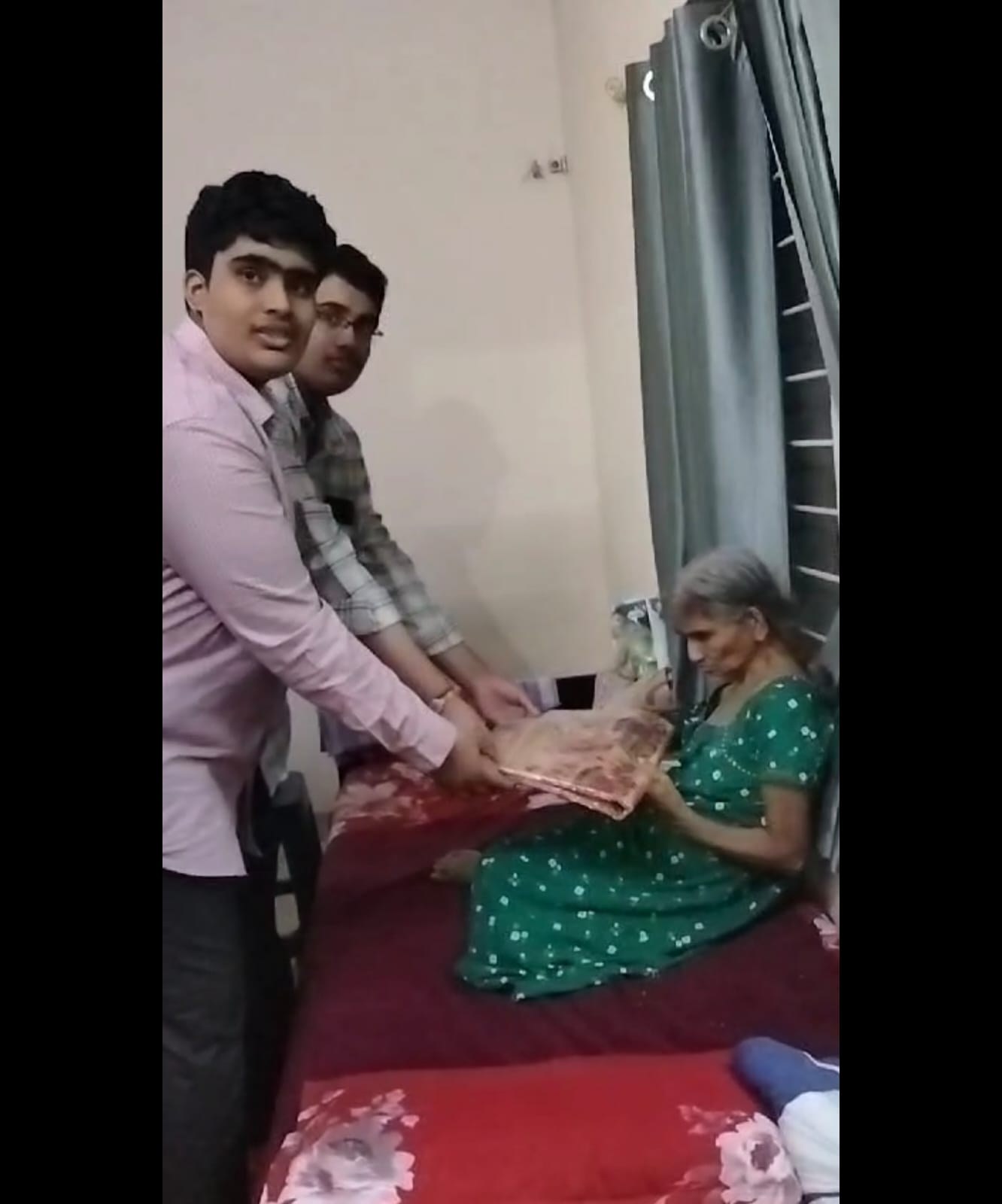 Distribution Of Cloths At Old Age Home At Champapet Organized By M/S Vathsalyavalli Foundation In the Eve of Ugadi 2025