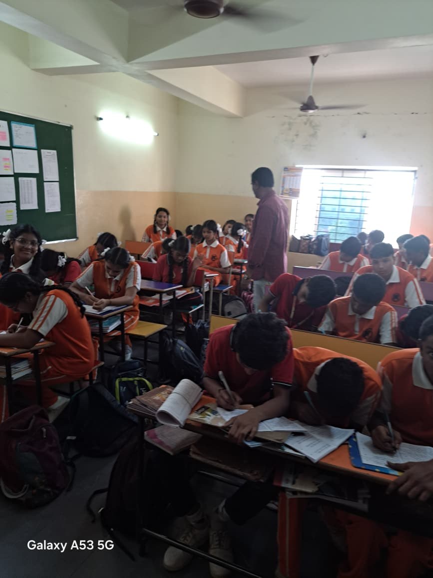Competition Held At Naagarjuna School Mamsoorabad Branch
