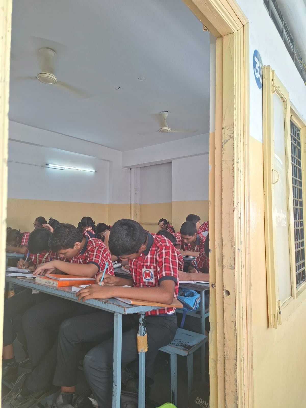Competition Held At Naagarjuna school Kharmanghat Branch