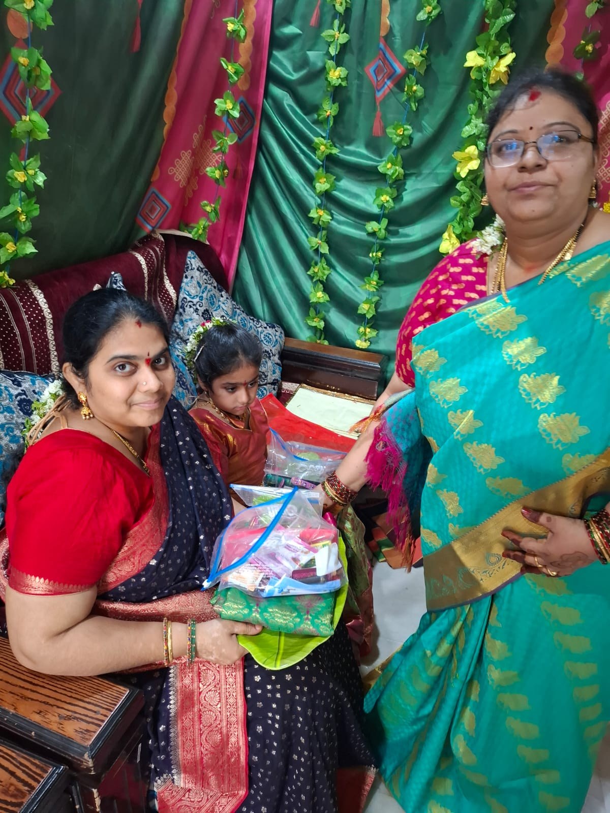 Suvasini And kumari pooja, In the eve of Sarannavarathri 2025