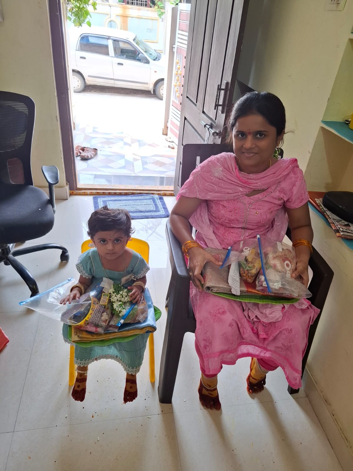 Suvasini And kumari pooja, In the eve of Sarannavarathri 2025