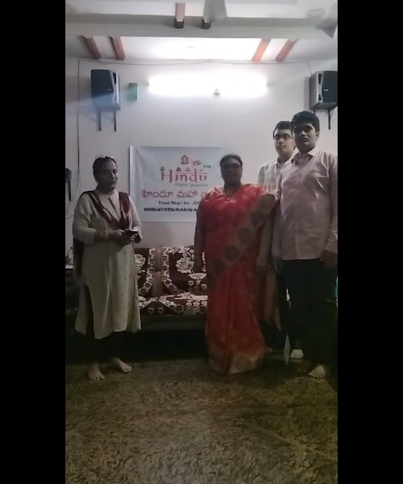 Distribution Of Cloths At Old Age Home At Champapet Organized By M/S Vathsalyavalli Foundation In the Eve of Ugadi 2025