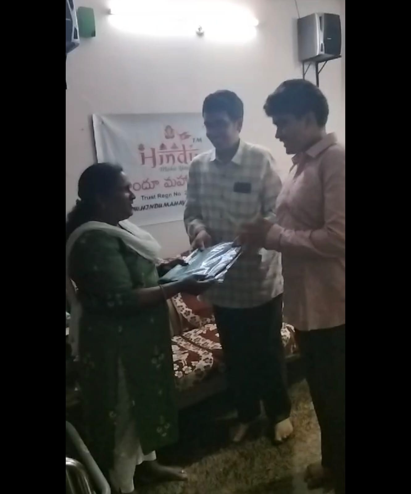 Distribution Of Cloths At Old Age Home At Champapet Organized By M/S Vathsalyavalli Foundation In the Eve of Ugadi 2025