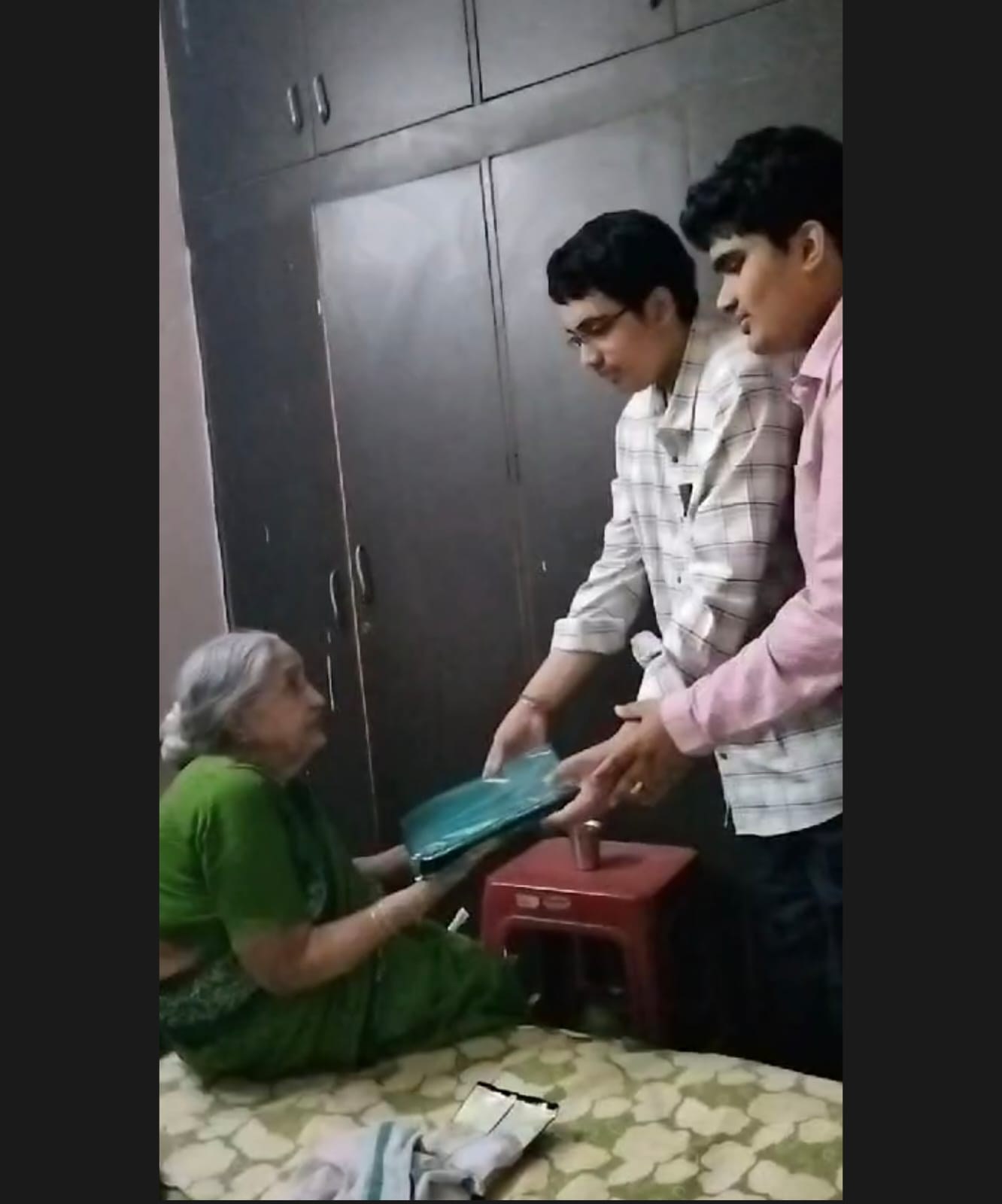 Distribution Of Cloths At Old Age Home At Champapet Organized By M/S Vathsalyavalli Foundation In the Eve of Ugadi 2025