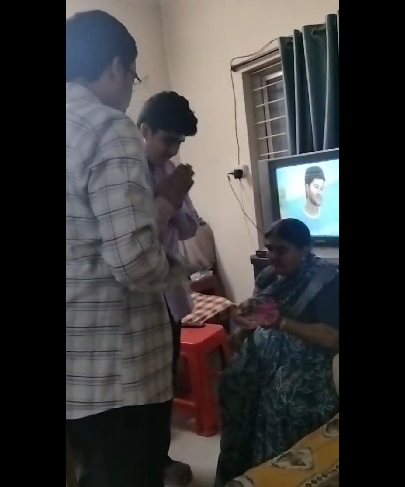 Distribution Of Cloths At Old Age Home At Champapet Organized By M/S Vathsalyavalli Foundation In the Eve of Ugadi 2025