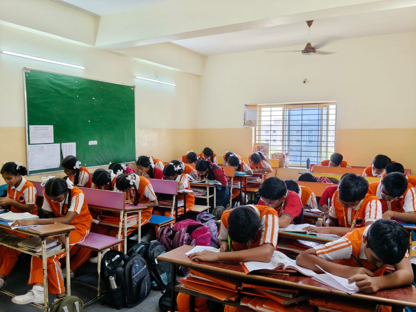 Competition Held At Naagarjuna School Mamsoorabad Branch